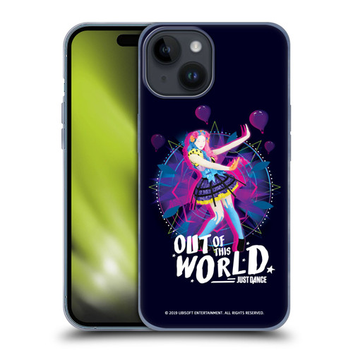 Just Dance Artwork Compositions Out Of This World Soft Gel Case for Apple iPhone 15