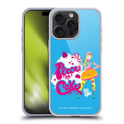 Just Dance Artwork Compositions Piece Of Cake Soft Gel Case for Apple iPhone 15 Pro Max