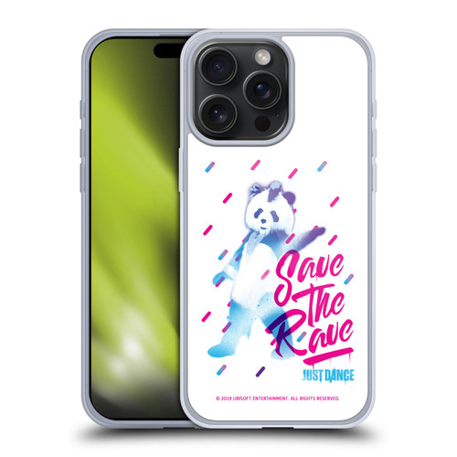 Just Dance Artwork Compositions Save The Rave Soft Gel Case for Apple iPhone 15 Pro Max