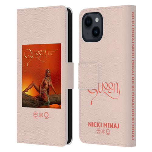 Nicki Minaj Album Queen Leather Book Wallet Case Cover For Apple iPhone 15