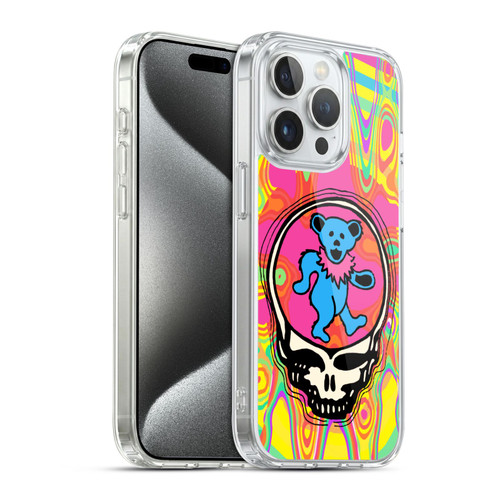 Grateful Dead Trends Bear Soft Gel Case for Apple iPhone 15 Pro & MagSafe