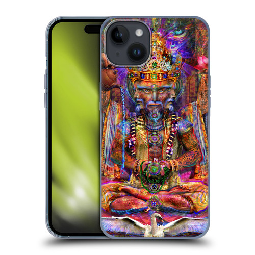 Jumbie Art Gods and Goddesses Brahma Soft Gel Case for Apple iPhone 15 Plus