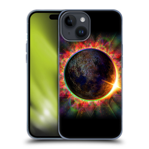 Jumbie Art Visionary Eclipse Soft Gel Case for Apple iPhone 15