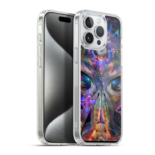 Jumbie Art Visionary Alien Soft Gel Case for Apple iPhone 15 Pro Max & MagSafe