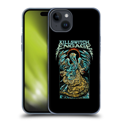 Killswitch Engage Tour Snakes Soft Gel Case for Apple iPhone 15 Plus