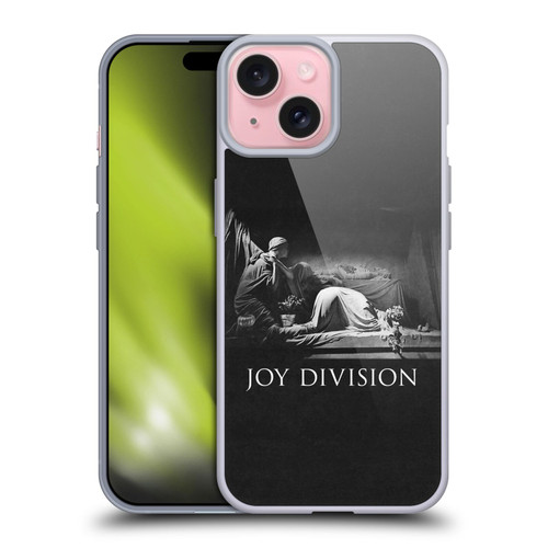Joy Division Graphics Closer Soft Gel Case for Apple iPhone 15