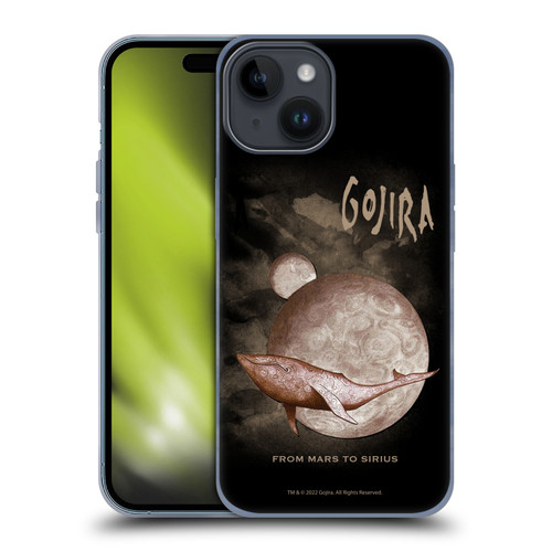 Gojira Graphics From Mars to Sirus Soft Gel Case for Apple iPhone 15