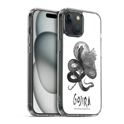 Gojira Graphics Serpent Movie Soft Gel Case for Apple iPhone 15 & MagSafe