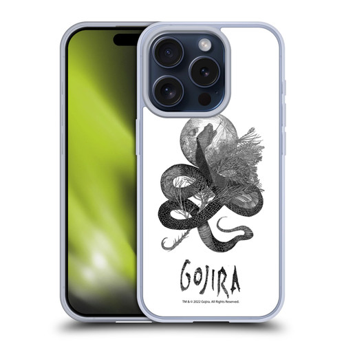 Gojira Graphics Serpent Movie Soft Gel Case for Apple iPhone 15 Pro