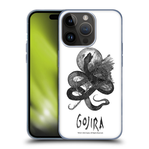Gojira Graphics Serpent Movie Soft Gel Case for Apple iPhone 15 Pro