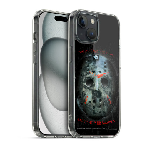 Freddy VS. Jason Graphics Jason's Birthday Soft Gel Case for Apple iPhone 15 & MagSafe