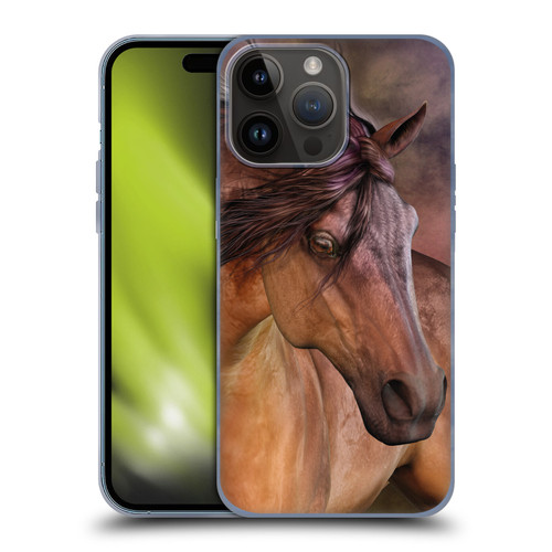 Laurie Prindle Western Stallion Belleze Fiero Soft Gel Case for Apple iPhone 15 Pro Max
