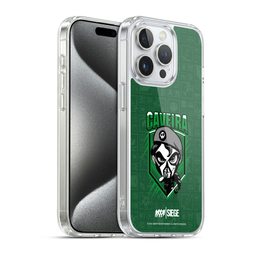 Tom Clancy's Rainbow Six Siege Chibi Operators Caveira Soft Gel Case for Apple iPhone 15 Pro & MagSafe