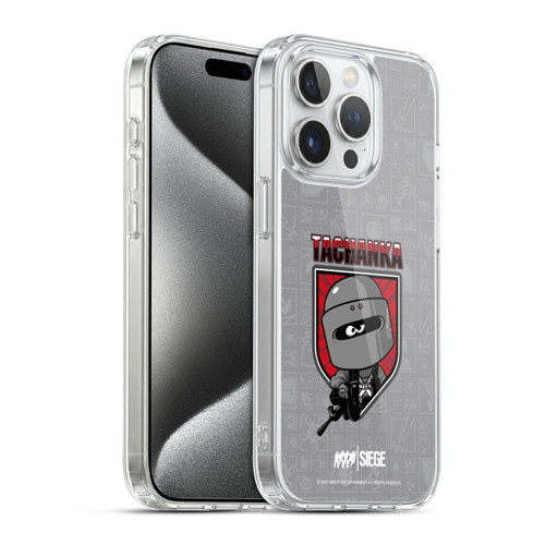 Tom Clancy's Rainbow Six Siege Chibi Operators Tachanka Soft Gel Case for Apple iPhone 15 Pro & MagSafe