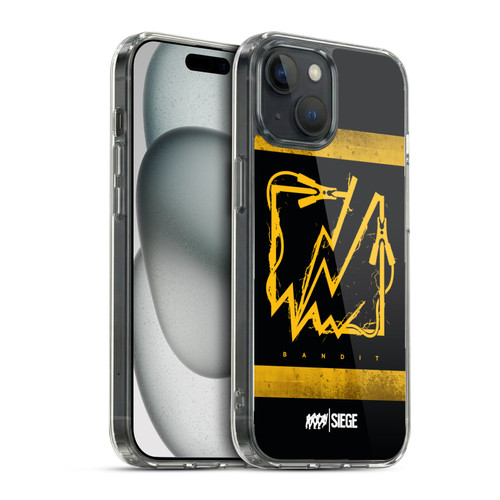 Tom Clancy's Rainbow Six Siege Icons Bandit Soft Gel Case for Apple iPhone 15 & MagSafe