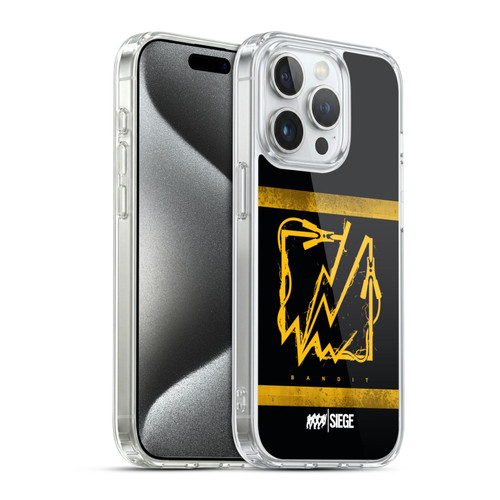 Tom Clancy's Rainbow Six Siege Icons Bandit Soft Gel Case for Apple iPhone 15 Pro & MagSafe
