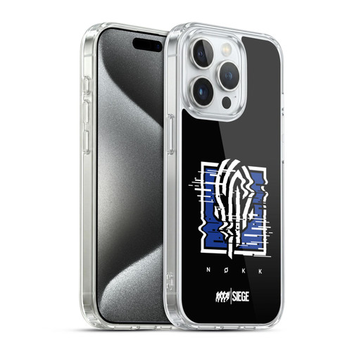 Tom Clancy's Rainbow Six Siege Icons Nokk Soft Gel Case for Apple iPhone 15 Pro & MagSafe