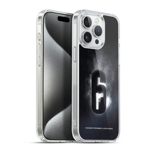 Tom Clancy's Rainbow Six Siege Logos Glow Soft Gel Case for Apple iPhone 15 Pro Max & MagSafe