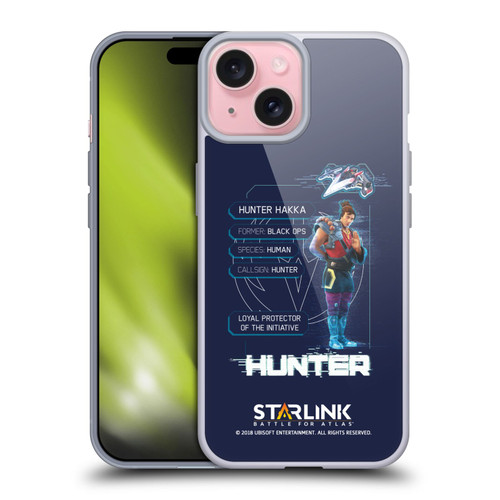 Starlink Battle for Atlas Character Art Hunter Soft Gel Case for Apple iPhone 15