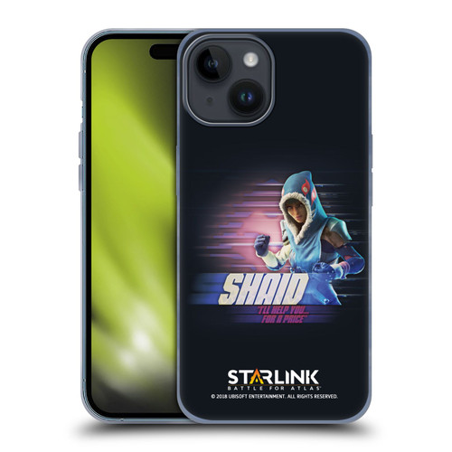 Starlink Battle for Atlas Character Art Shaid Soft Gel Case for Apple iPhone 15