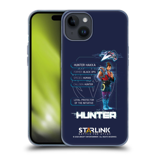 Starlink Battle for Atlas Character Art Hunter Soft Gel Case for Apple iPhone 15 Plus