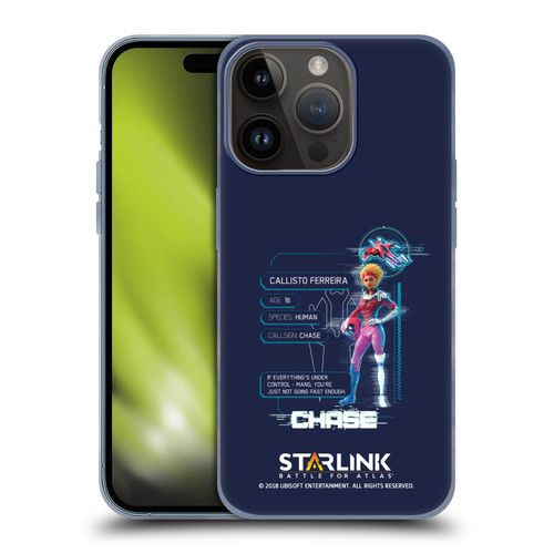 Starlink Battle for Atlas Character Art Chase Soft Gel Case for Apple iPhone 15 Pro