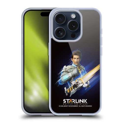 Starlink Battle for Atlas Character Art Mason Arana Soft Gel Case for Apple iPhone 15 Pro