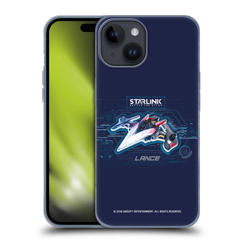Starlink Battle for Atlas Starships Lance Soft Gel Case for Apple iPhone 15
