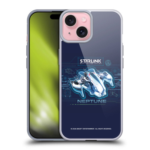 Starlink Battle for Atlas Starships Neptune Soft Gel Case for Apple iPhone 15