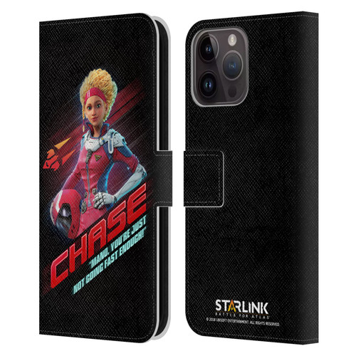 Starlink Battle for Atlas Character Art Calisto Chase Da Silva Leather Book Wallet Case Cover For Apple iPhone 15 Pro Max