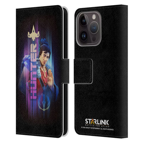 Starlink Battle for Atlas Character Art Hunter Hakka Leather Book Wallet Case Cover For Apple iPhone 15 Pro