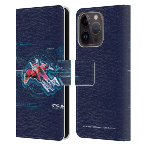 Starlink Battle for Atlas Starships Pulse Leather Book Wallet Case Cover For Apple iPhone 15 Pro