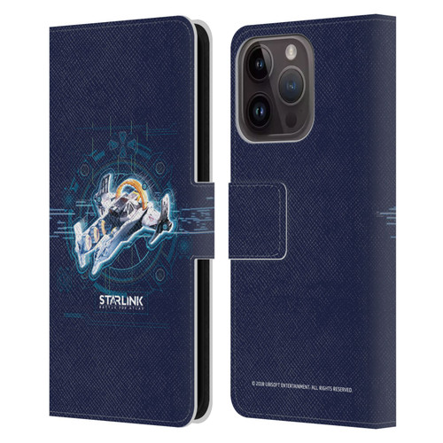 Starlink Battle for Atlas Starships Zenith Leather Book Wallet Case Cover For Apple iPhone 15 Pro