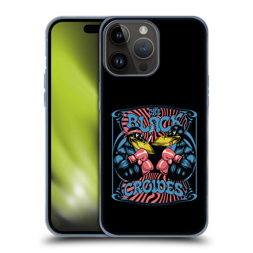 The Black Crowes Graphics Boxing Soft Gel Case for Apple iPhone 15 Pro Max