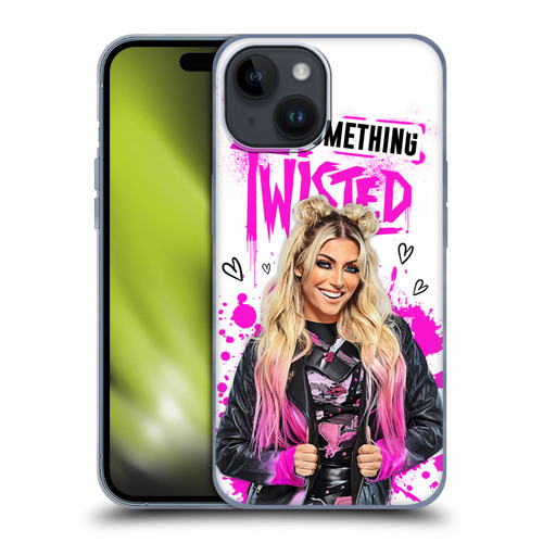 WWE Alexa Bliss Something Twisted Soft Gel Case for Apple iPhone 15