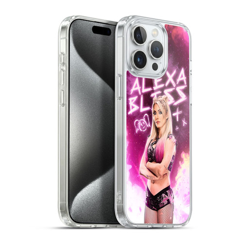 WWE Alexa Bliss Portrait Soft Gel Case for Apple iPhone 15 Pro Max