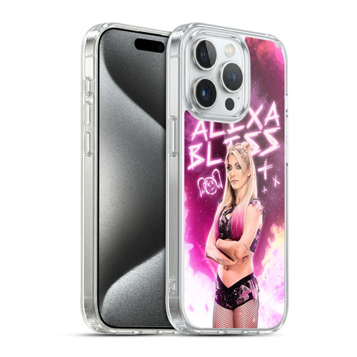 WWE Alexa Bliss Portrait Soft Gel Case for Apple iPhone 15 Pro