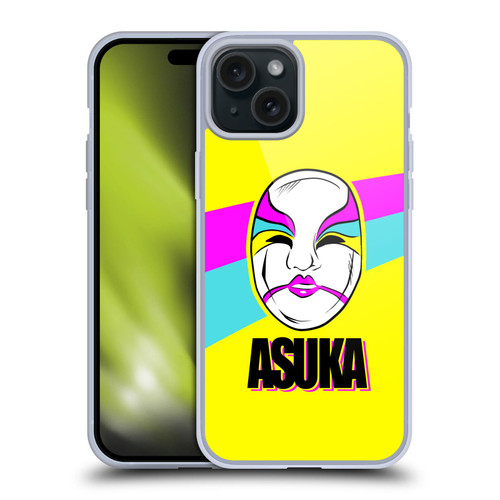 WWE Asuka The Empress Soft Gel Case for Apple iPhone 15 Plus