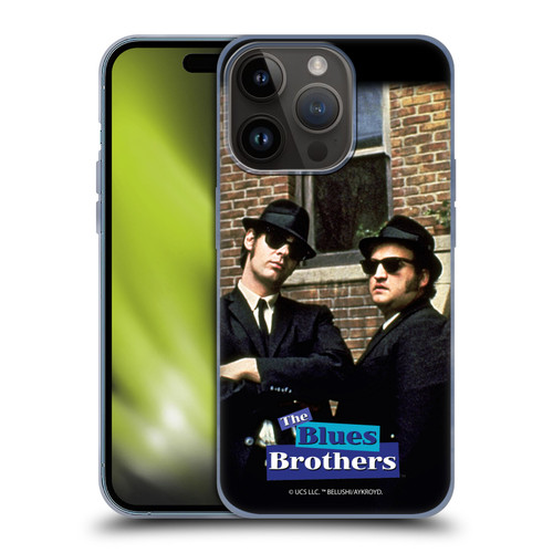 The Blues Brothers Graphics Photo Soft Gel Case for Apple iPhone 15 Pro