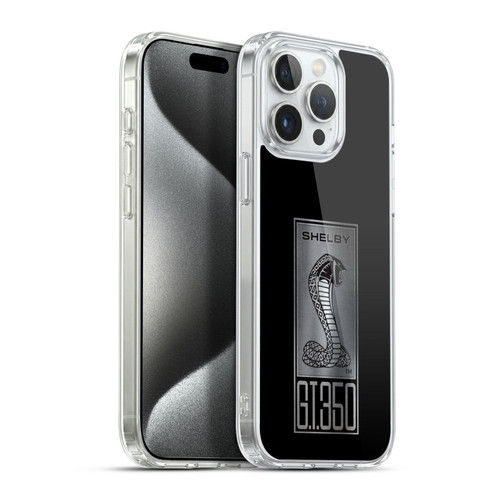 Shelby Car Graphics GT350 Soft Gel Case for Apple iPhone 15 Pro Max & MagSafe
