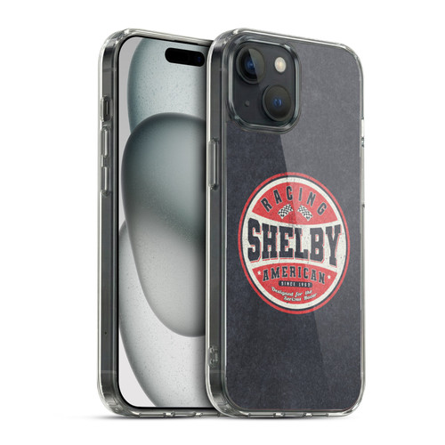 Shelby Logos Vintage Badge Soft Gel Case for Apple iPhone 15