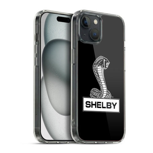Shelby Logos Plain Soft Gel Case for Apple iPhone 15 Plus