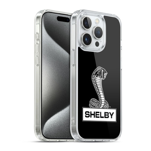 Shelby Logos Plain Soft Gel Case for Apple iPhone 15 Pro