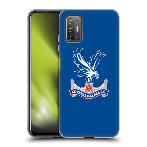 Crystal Palace FC Crest Plain Soft Gel Case for HTC Desire 21 Pro 5G