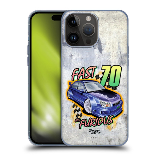 Fast & Furious Franchise Fast Fashion Grunge Retro Soft Gel Case for Apple iPhone 15 Pro Max