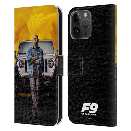 Fast & Furious Franchise Key Art F9 The Fast Saga Roman Leather Book Wallet Case Cover For Apple iPhone 15 Pro Max