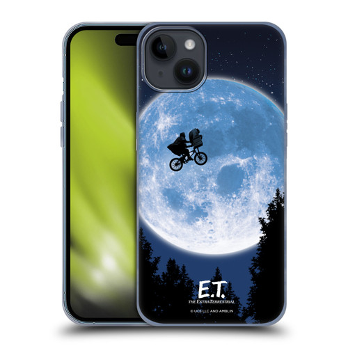 E.T. Graphics Poster Soft Gel Case for Apple iPhone 15 Plus