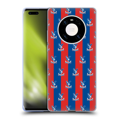 Crystal Palace FC Crest Pattern Soft Gel Case for Huawei Mate 40 Pro 5G