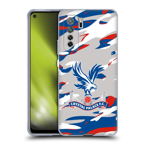 Crystal Palace FC Crest Camouflage Soft Gel Case for Huawei Nova 7 SE/P40 Lite 5G