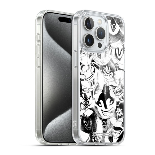 Ben 10: Ultimate Alien Graphics Ultimate Forms Soft Gel Case for Apple iPhone 15 Pro & MagSafe